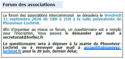 forum des associations